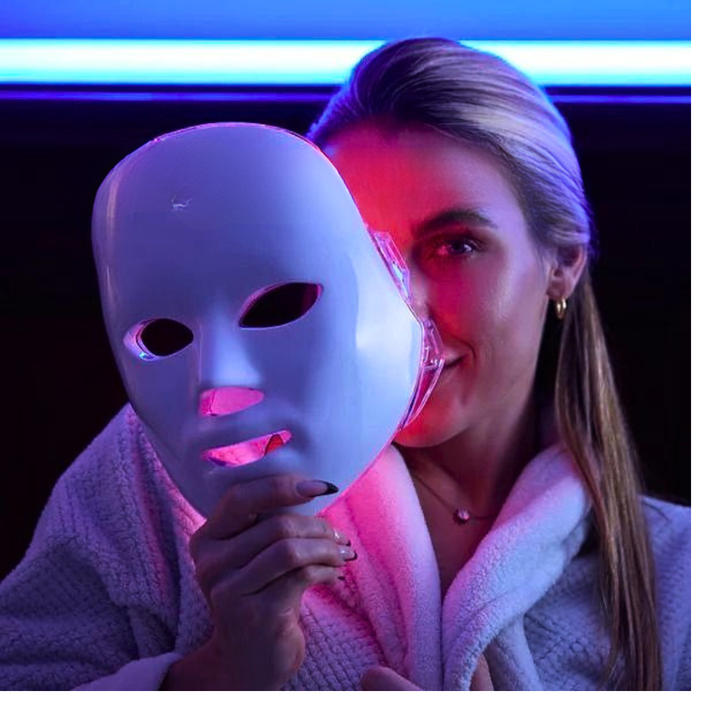 LED Maska za Lice – 7 Boja Terapija Svetlom